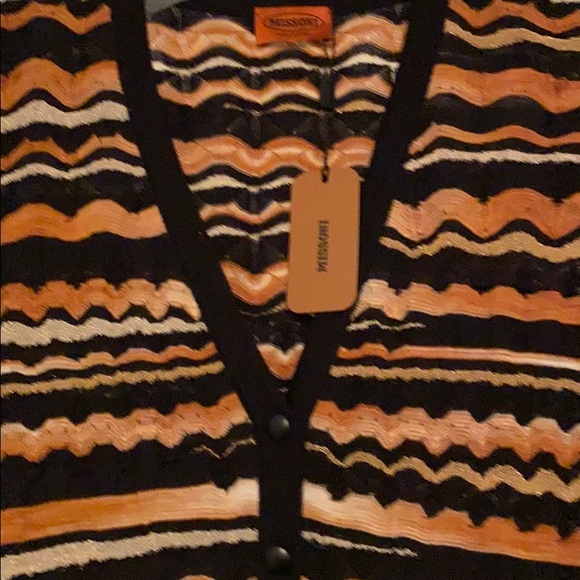 Missoni Sparkling Black Camel Cardigan NewWithTags - Picture 3 of 7